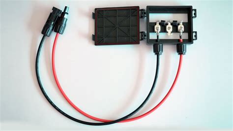 how to wire a solar panel junction box|pv module junction box.